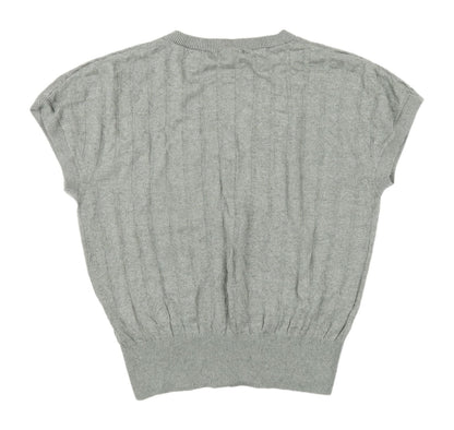 Womens UK Size M Marks and Spencer Green Pullover Jumper