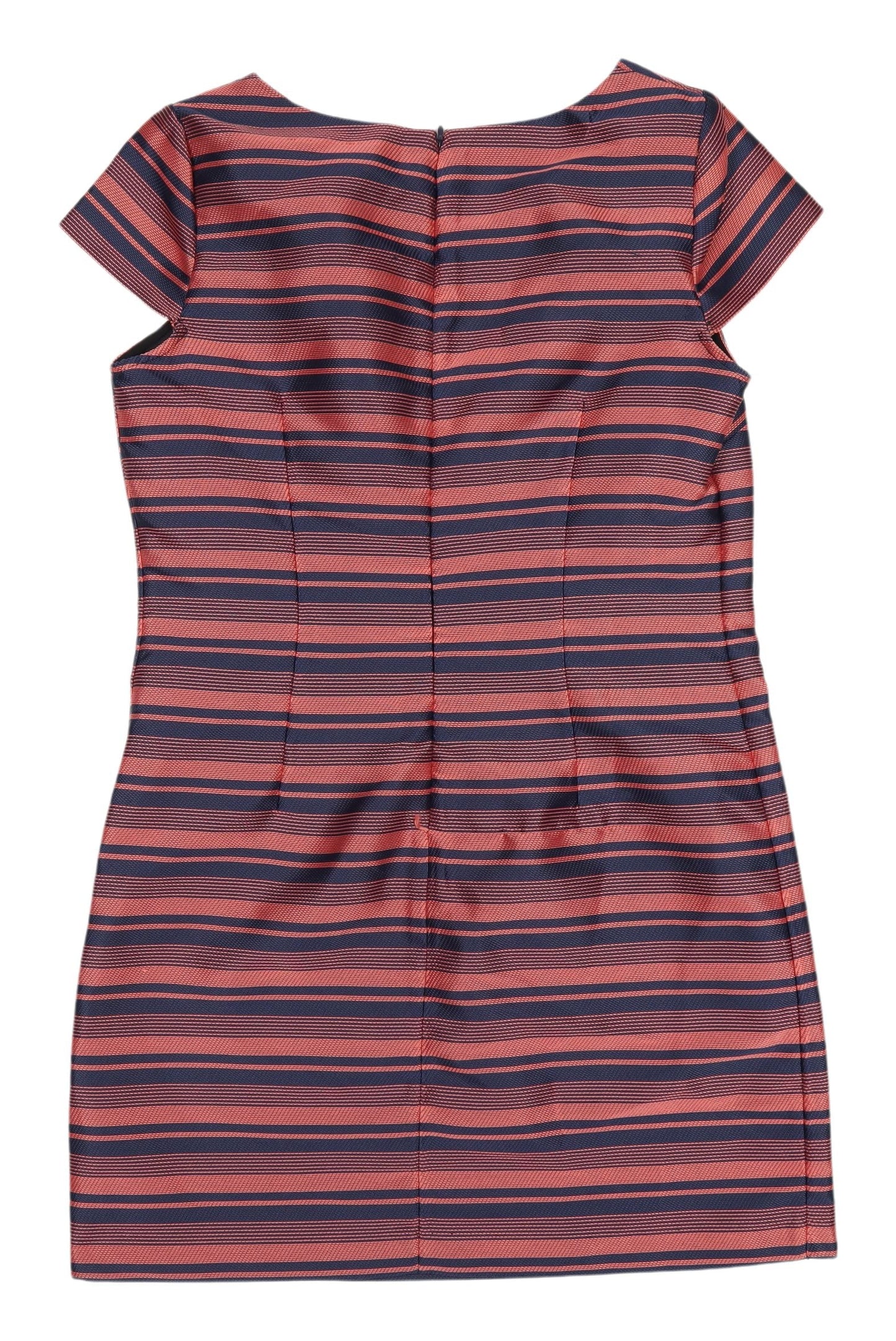 Next Women's Multicoloured Striped Shift Dress Size 12