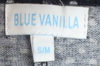 Womens UK Size M Blue Vanilla Blue Pullover Jumper