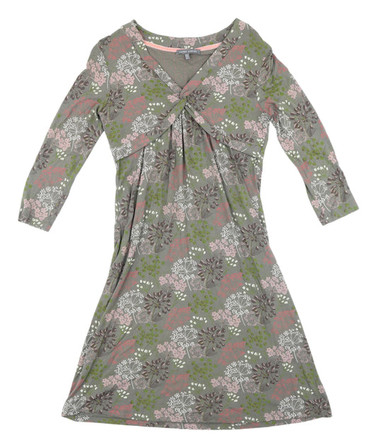 Laura Ashley Women's A-Line Floral Dress 10