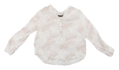 Womens UK Size 14 Marks and Spencer White Basic Blouse