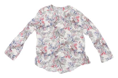 Womens UK Size 10 Marks and Spencer Multicoloured Tunic Blouse