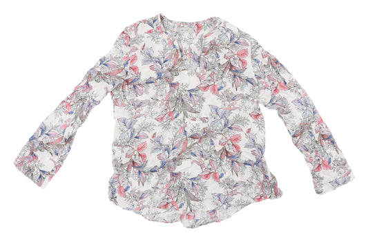 Womens UK Size 10 Marks and Spencer Multicoloured Tunic Blouse