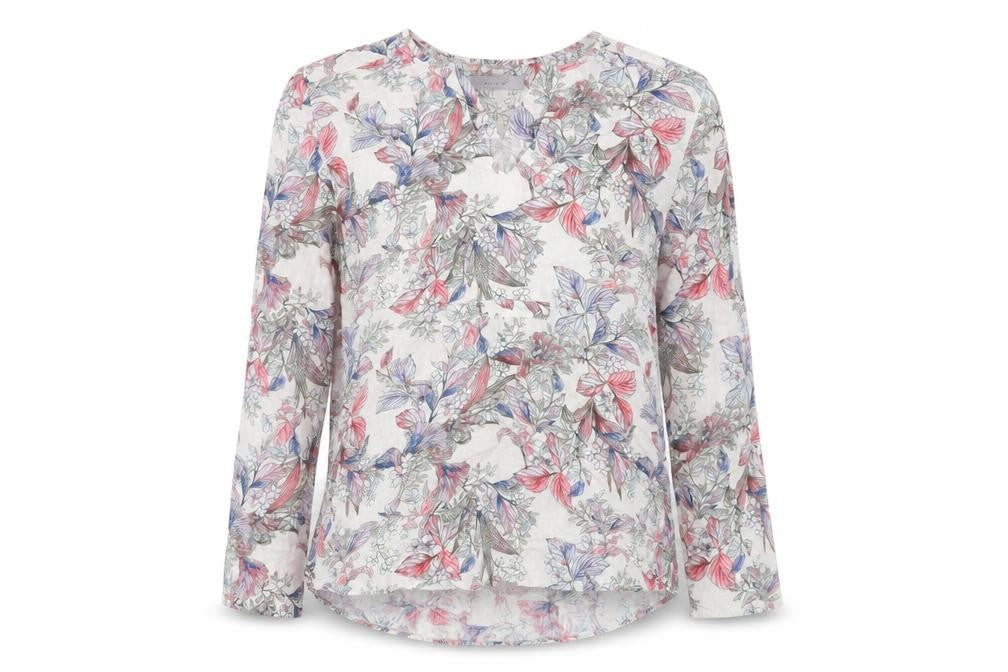 Womens UK Size 10 Marks and Spencer Multicoloured Tunic Blouse