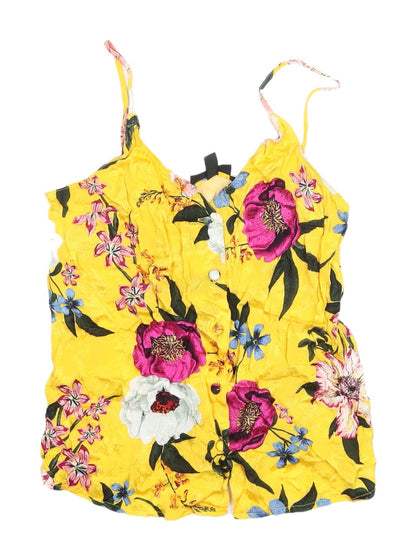 Womens UK Size UK 6 Topshop Multicoloured Camisole Tank