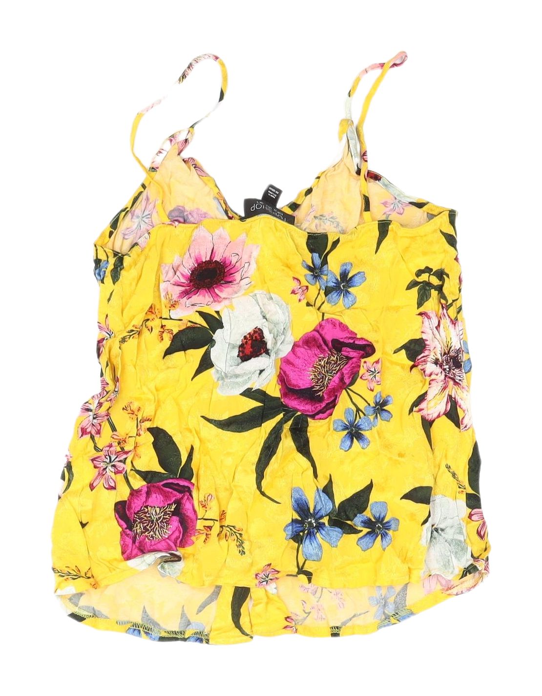 Womens UK Size UK 6 Topshop Multicoloured Camisole Tank
