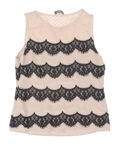 Womens UK Size 14 Mint Velvet Beige Camisole Blouse