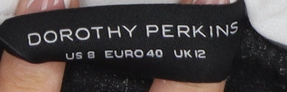 Dorothy Perkins Women's Shift Dress, Multicoloured, Size 12