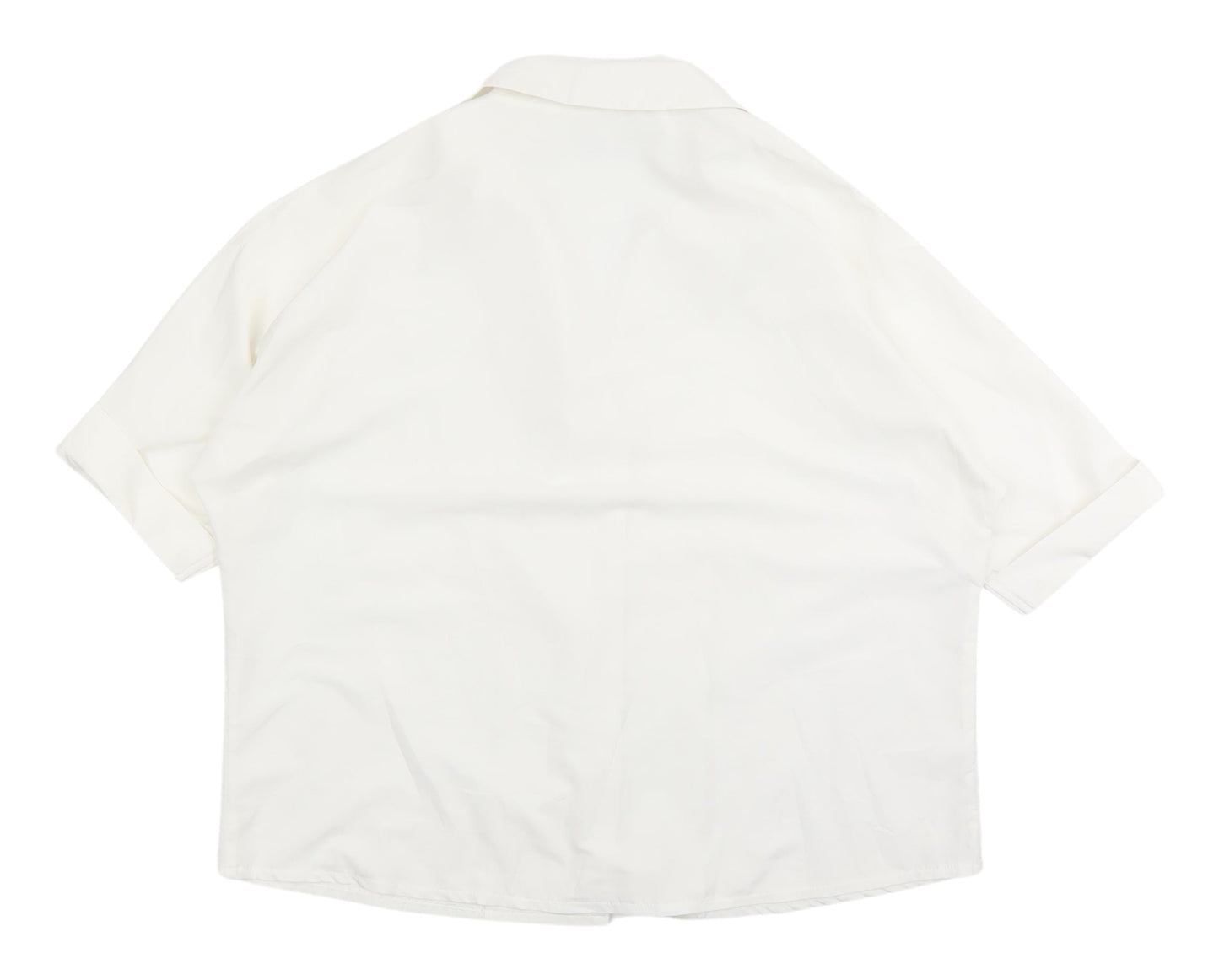Womens UK Size 8 Nasty Gal White Basic Button-Up