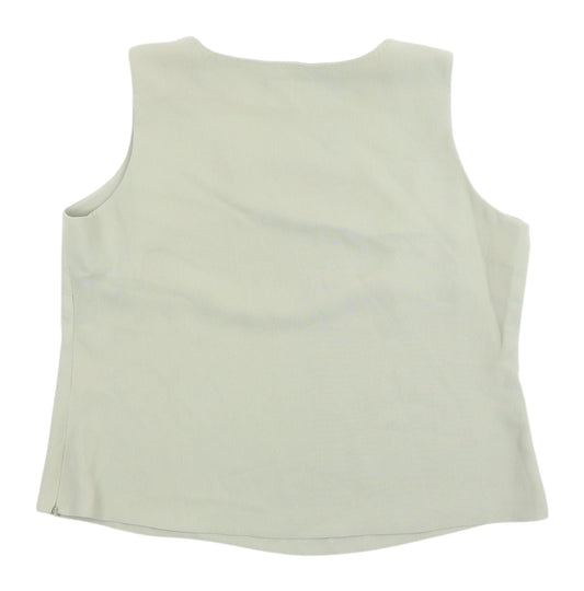 Womens UK Size 20 Bonmarché Green Basic Tank