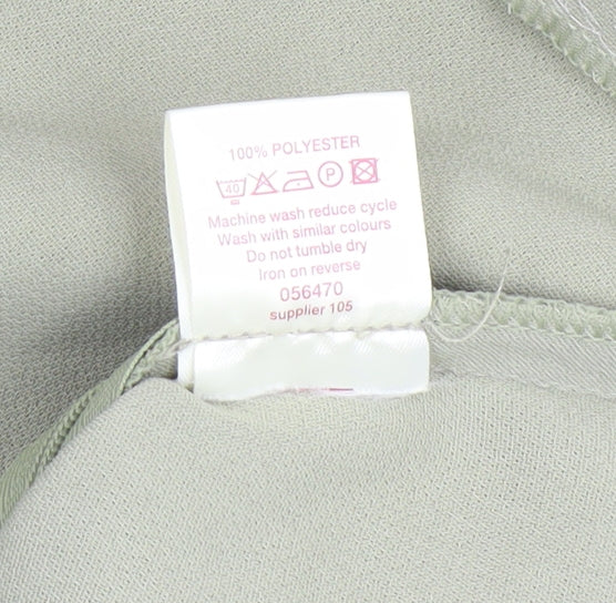 Womens UK Size 20 Bonmarché Green Basic Tank