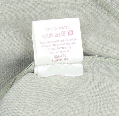 Womens UK Size 20 Bonmarché Green Basic Tank