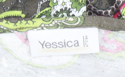 Womens UK Size XL Yessica Multicoloured Wrap Blouse