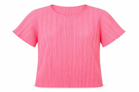Womens UK Size 12 Bonmarché Pink Basic Blouse