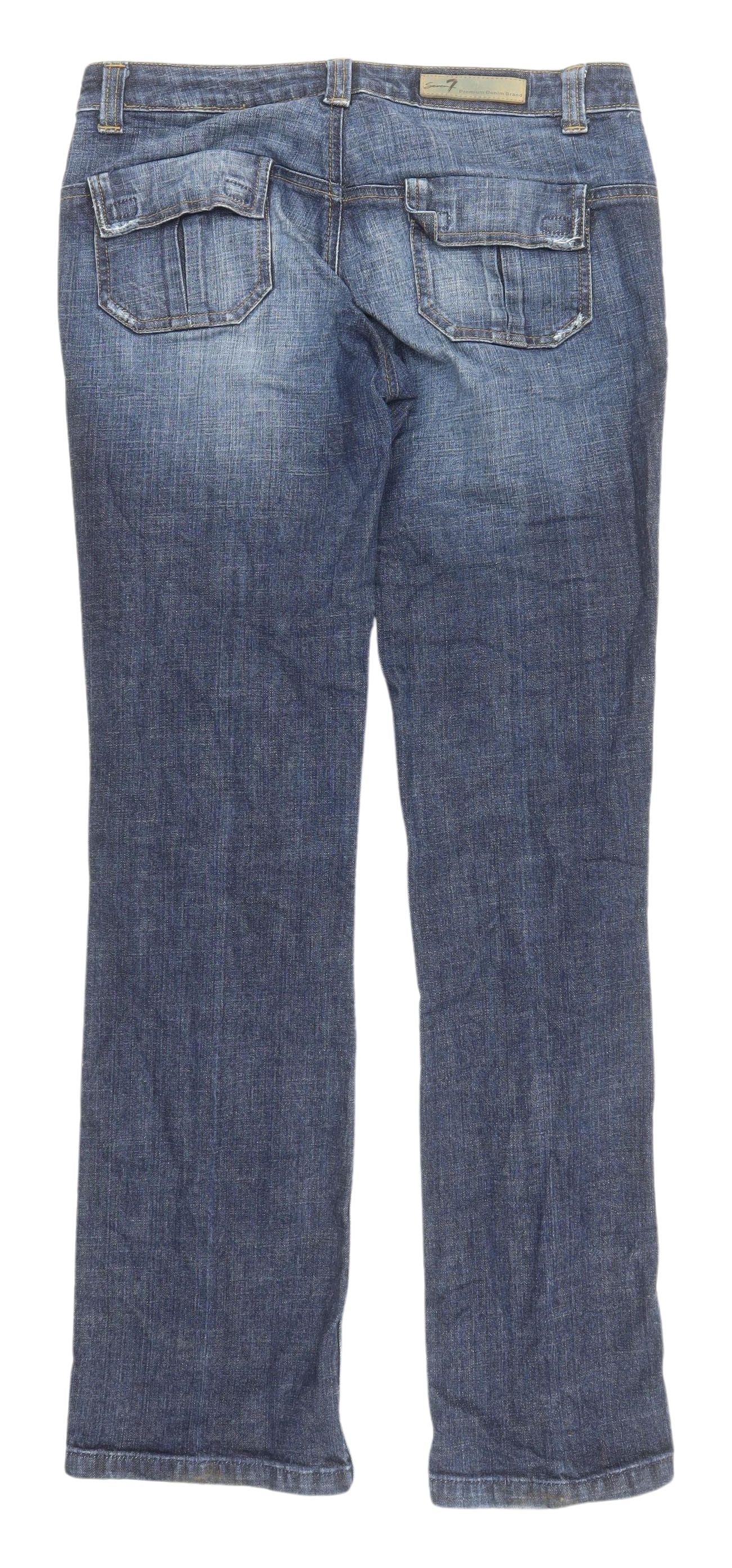 Seven7 Men's Blue Straight Jeans - Size 30