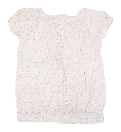 Womens UK Size 12 Yessica Multicoloured Basic Blouse