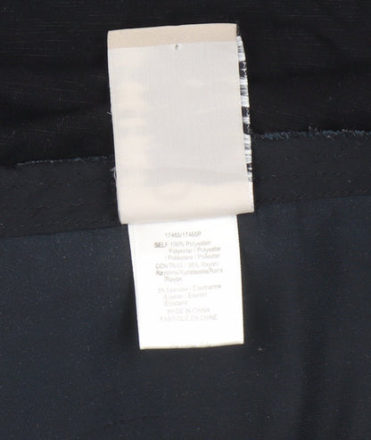 Dolan Women's Black V-Neck Blouse M Long Sleeve