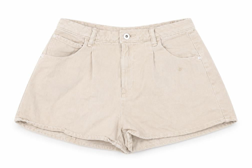 Womens UK Size 8 Bershka Regular Fit Chino Shorts
