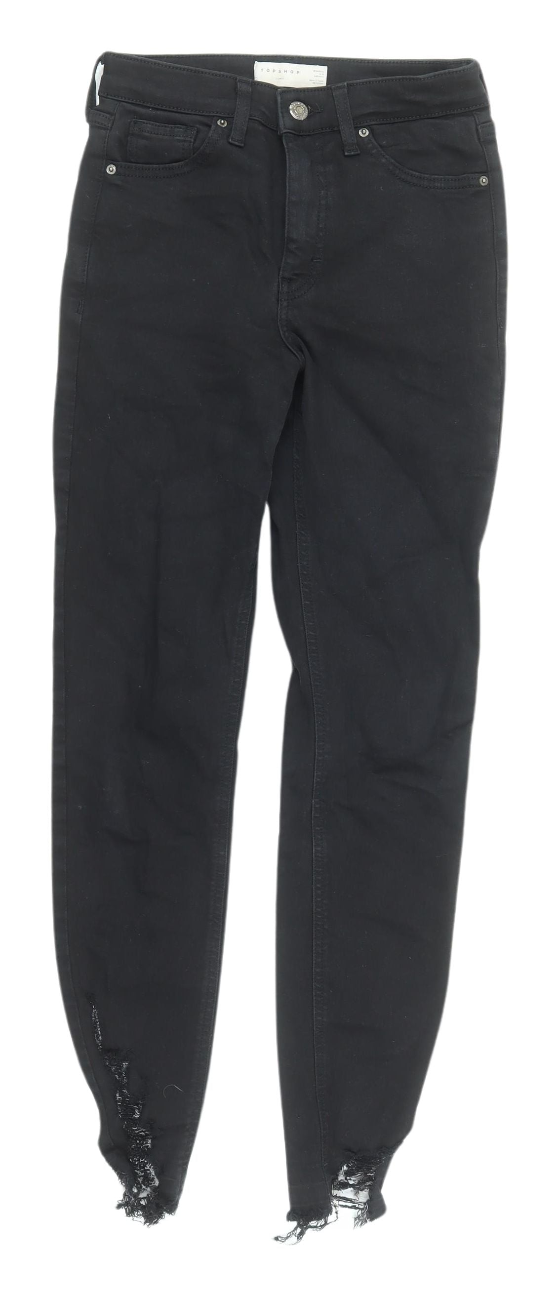 Topshop Women's Skinny Black Jeans Size 26