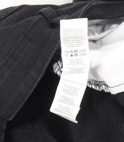 Denim Co. Men's Black Straight Jeans, Size 32