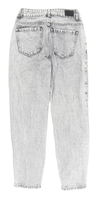 Redial Women's Grey Cropped Denim Jeans XS