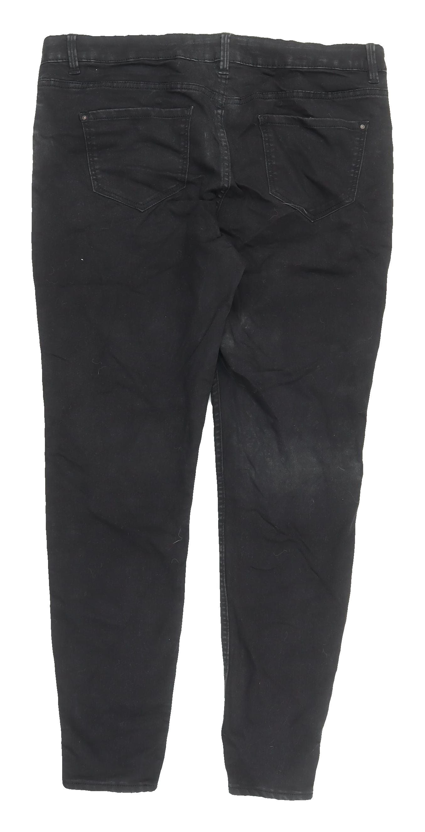 New Look Women's Black Skinny Jeans Size 16