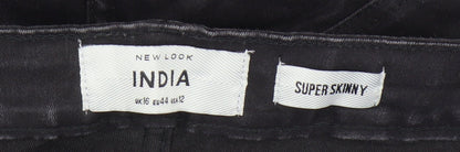 New Look Women's Black Skinny Jeans Size 16