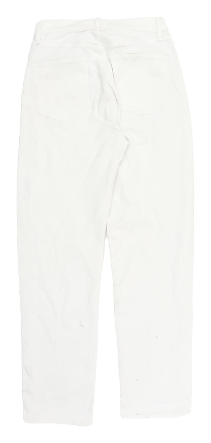 Uniqlo Women's White Jeans 25 Waist Denim