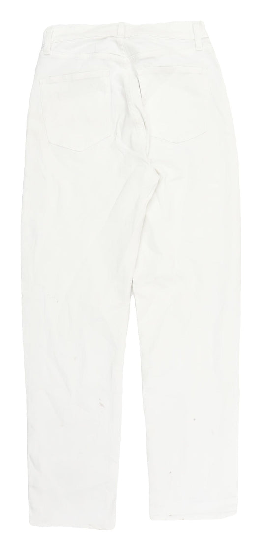 Uniqlo Women's White Jeans 25 Waist Denim