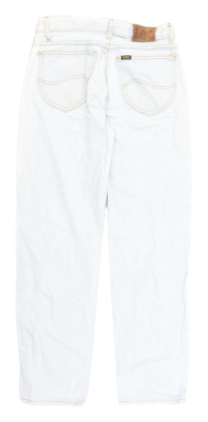 Lee Men's Light Blue Straight Leg Jeans 32-32