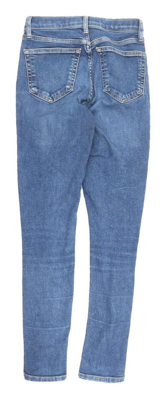 Topshop Women's Blue Skinny Jeans Size 4