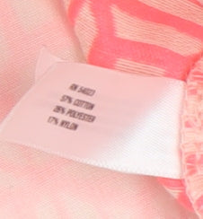 Gap Women's Pink Chino Shorts, Geometric, Size S