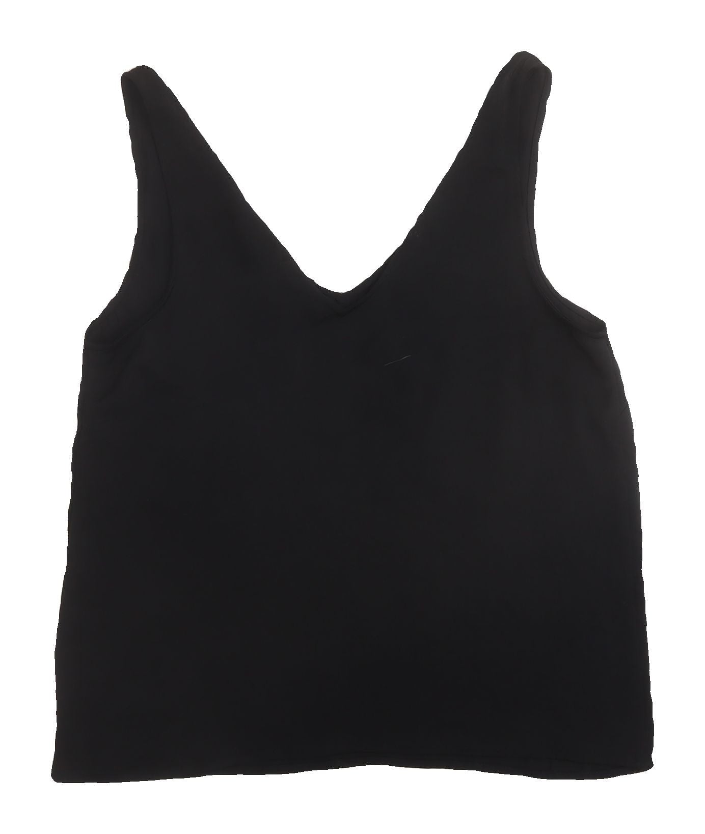 Womens UK Size 8 H&M Black Basic Tank
