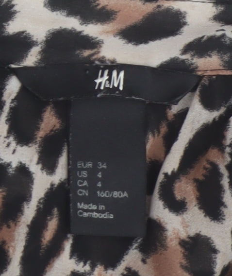 Womens UK Size 6 H&M Multicoloured  Blouse