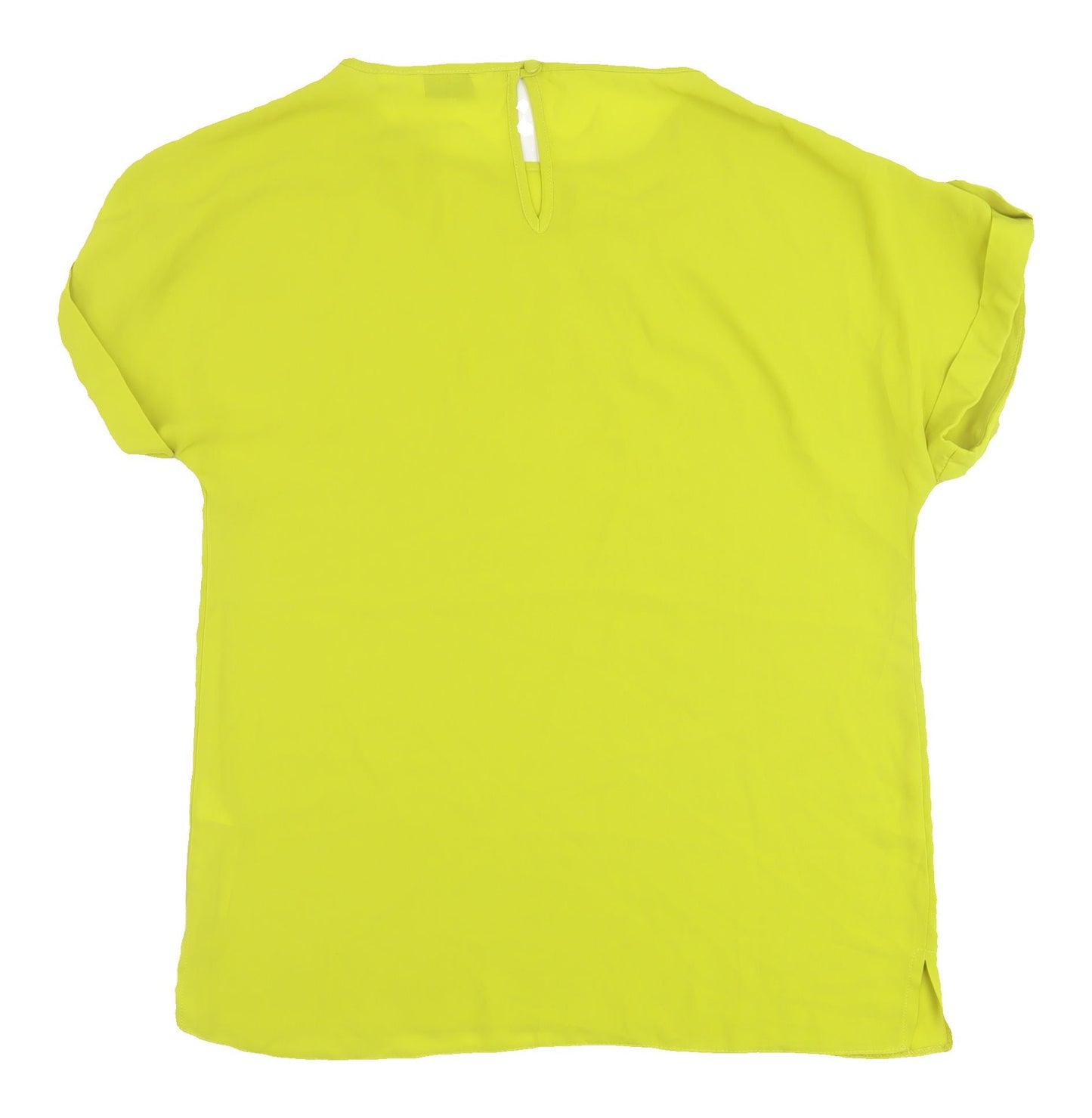 Womens UK Size 10 Dorothy Perkins Yellow  T-Shirt