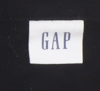 GAP Women's Black Cotton Blouse - Size 10 Regular