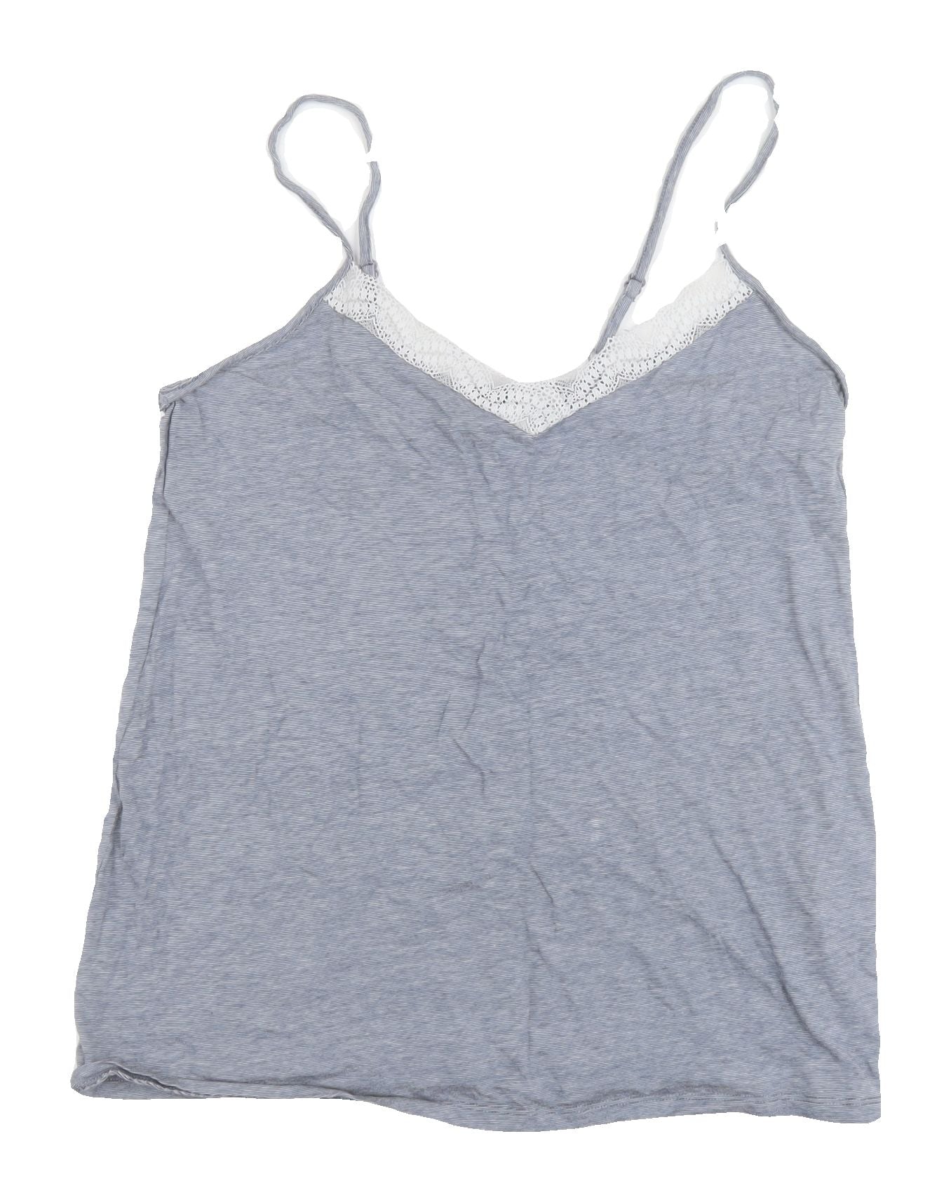 Womens UK Size 8 New Look Blue Basic Camisole