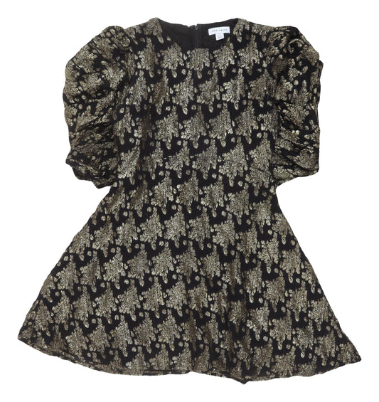 Warehouse Women's Black A-Line Dress Size 12