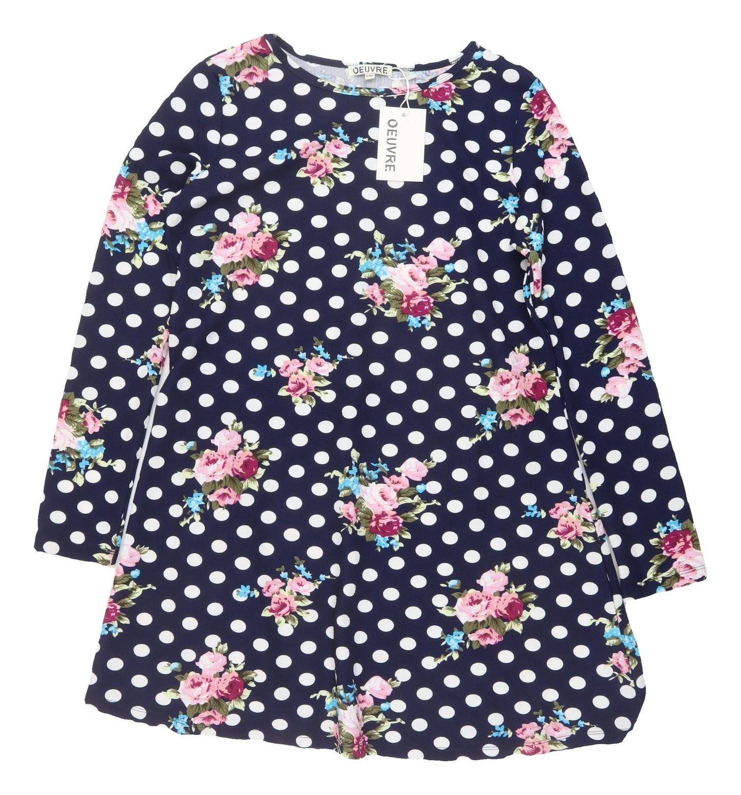 Oeuvre Women's S/M Multicoloured A-Line Dress
