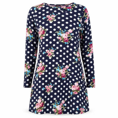 Oeuvre Women's S/M Multicoloured A-Line Dress