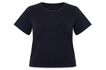 Womens UK Size 14 Berkertex Blue Basic T-Shirt