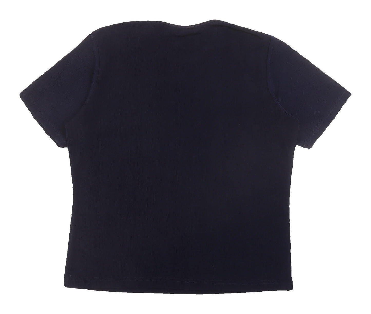Womens UK Size 14 Berkertex Blue Basic T-Shirt