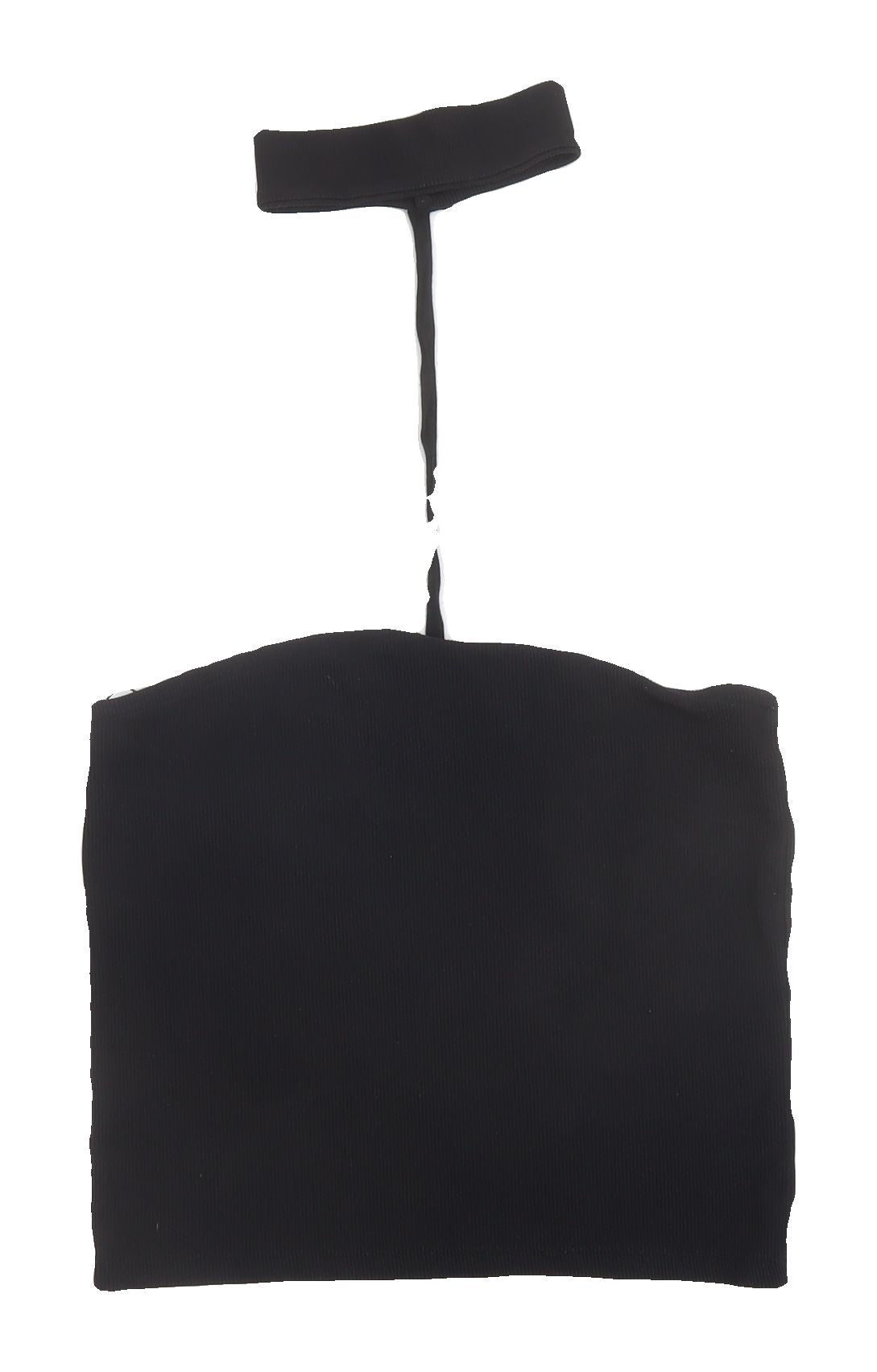 Womens UK Size S Zara Black Cropped Tank