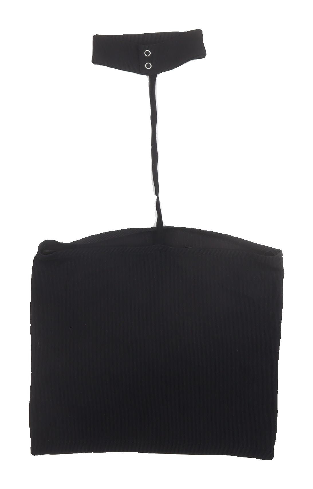 Womens UK Size S Zara Black Cropped Tank