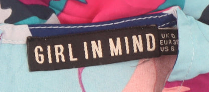 Girl In Mind Multicoloured Wrap Dress Size 10