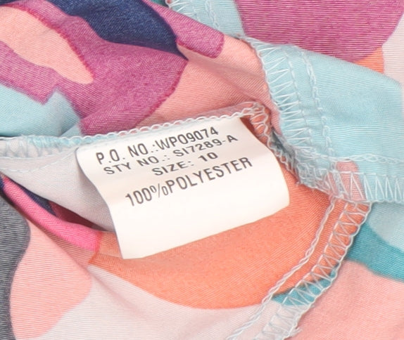 Girl In Mind Multicoloured Wrap Dress Size 10