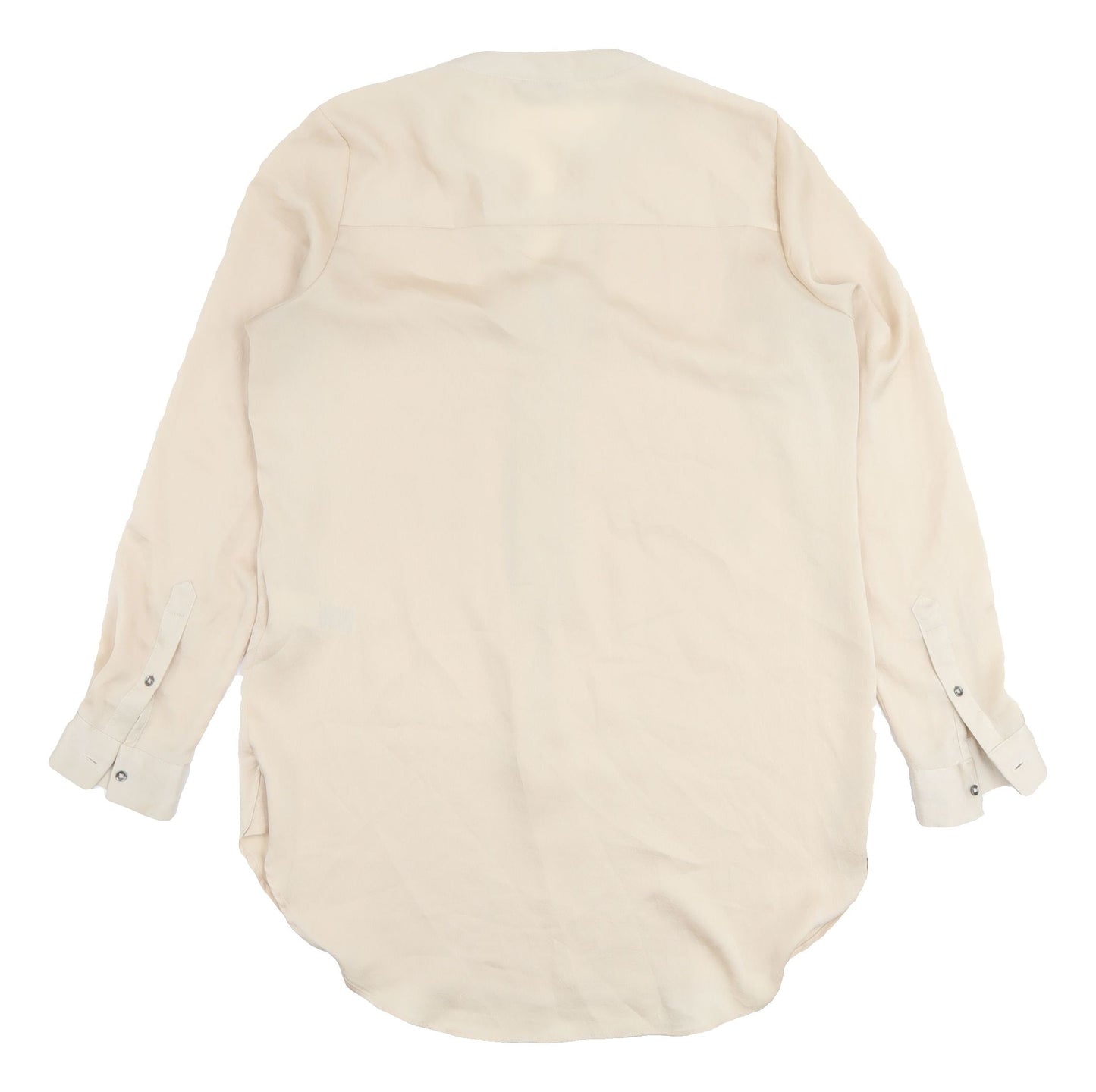 Womens UK Size 10 Marks and Spencer Beige Basic Blouse