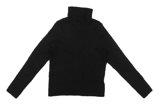 Womens UK Size L H&M Black Pullover Jumper