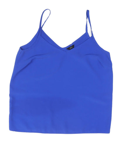 Womens UK Size 10 M&Co Blue Camisole Camisole