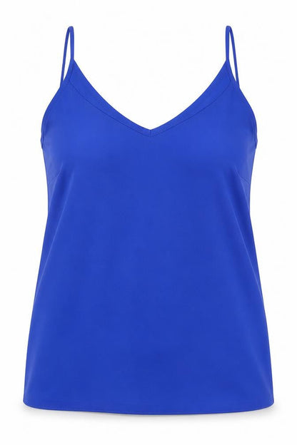 Womens UK Size 10 M&Co Blue Camisole Camisole